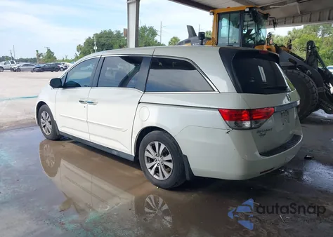 2016 Honda Odyssey Se z USA, uszkodzony, nr VIN 5FNRL5H34GB070672